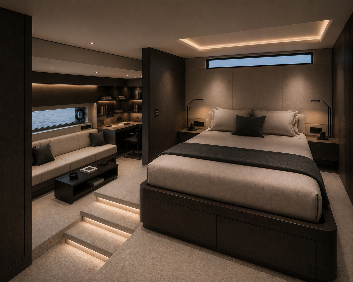 Bespoke owner suite